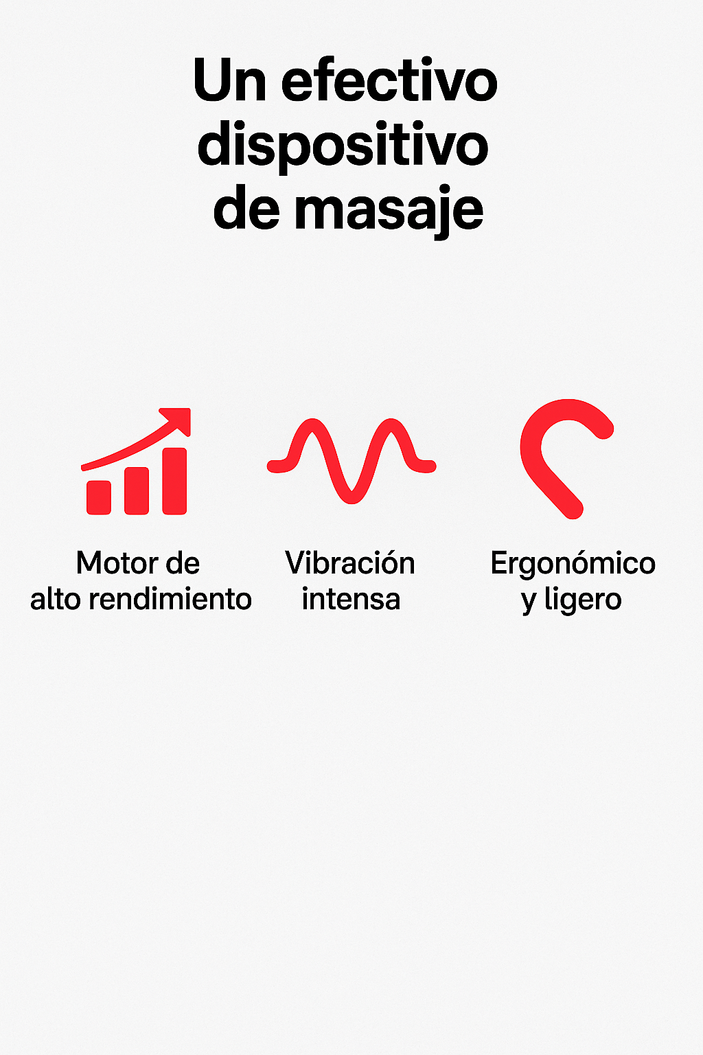 MASAJEADOR PORTATIL +  PARCHES PARA DOLOR