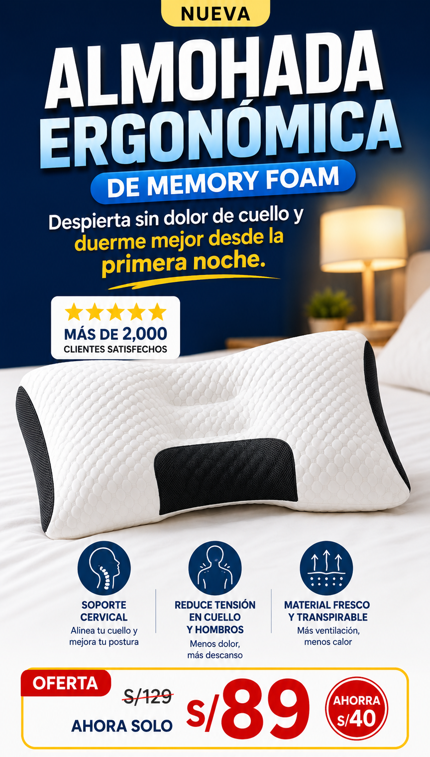 Almohada Ergonómica