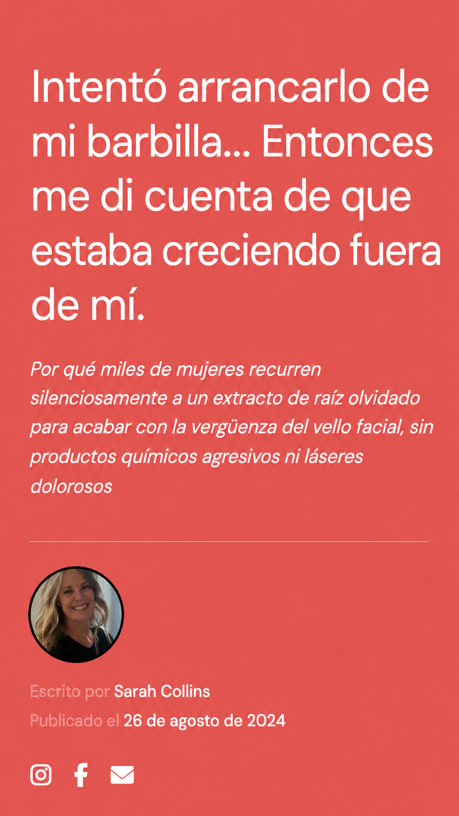 Elimina los vellos indeseados con CYPERUS 60ML