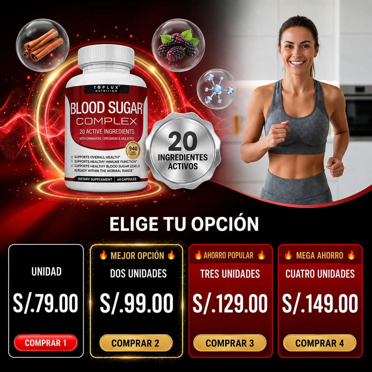 Restaura el azúcar de la Sangre