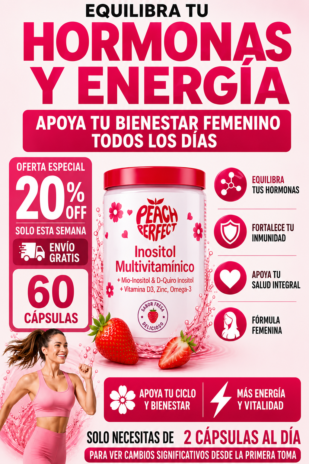 Equilibra Hormonas y Apoya la Salud Femenina