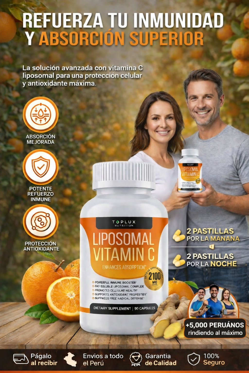 🍊 Vitamina C Liposomal