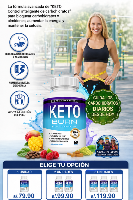 Keto Blocker – Control inteligente de carbohidratos