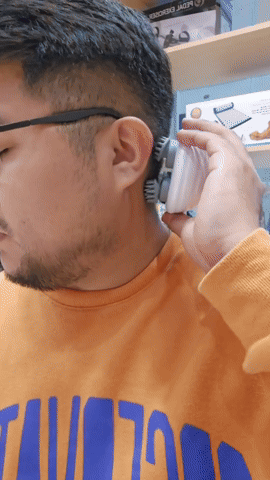 MASAJEADOR PORTATIL +  PARCHES PARA DOLOR