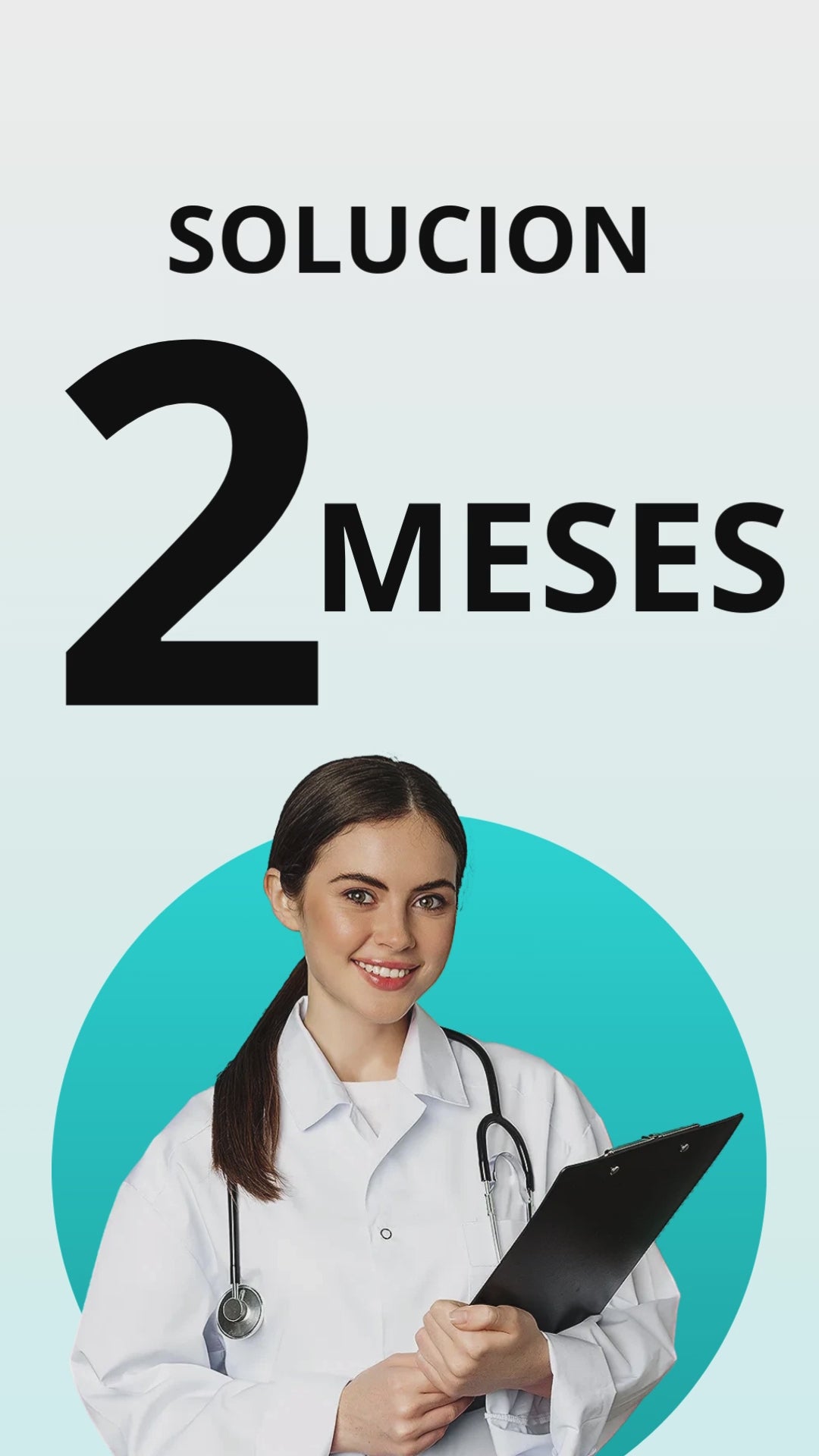 Solucion con 2 meses