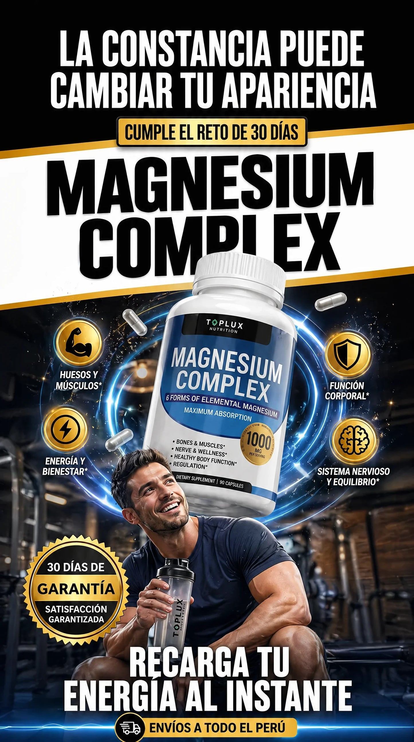 MAGNESIUM COMPLEX 90 CAPSULAS