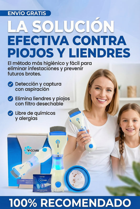 Elimina los piojos  y pulgas